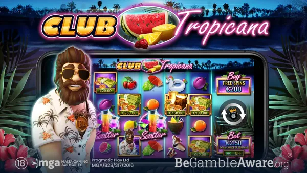 Club Tropicana Delight: Gaming Bliss with Pragmatic Play