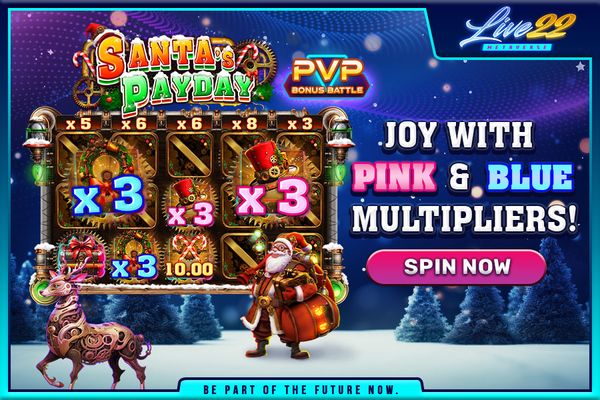 Santa Payday: Jingle Your Way to Wins in Live22 Slot's Festive Adventure