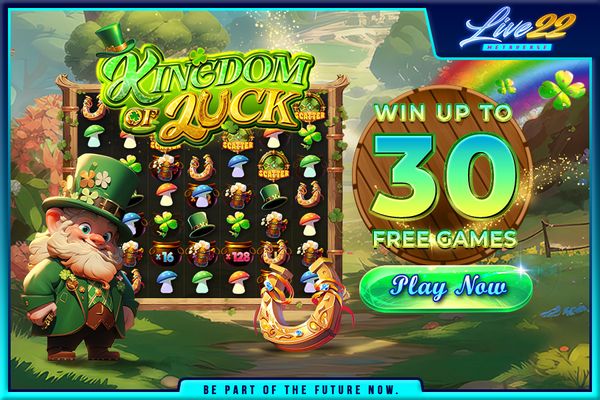 Kingdom of Luck: Reign Supreme with Wins in Live22 Slot's Fortunate Adventure