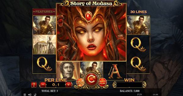 Embark on an Adventure with Live22's Medusa's Quest Slot Game