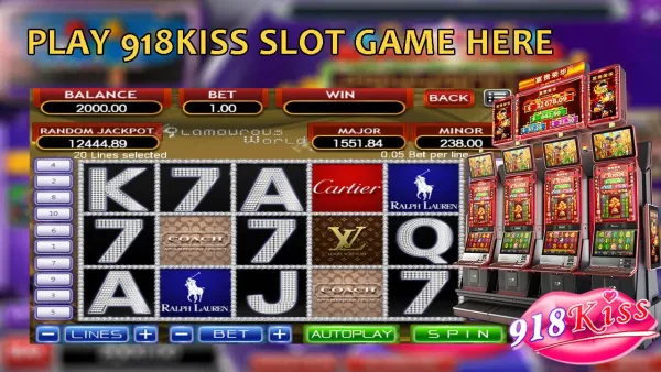 Fashion 918Kiss Slot Game – Step into the Glamorous World of Wins!